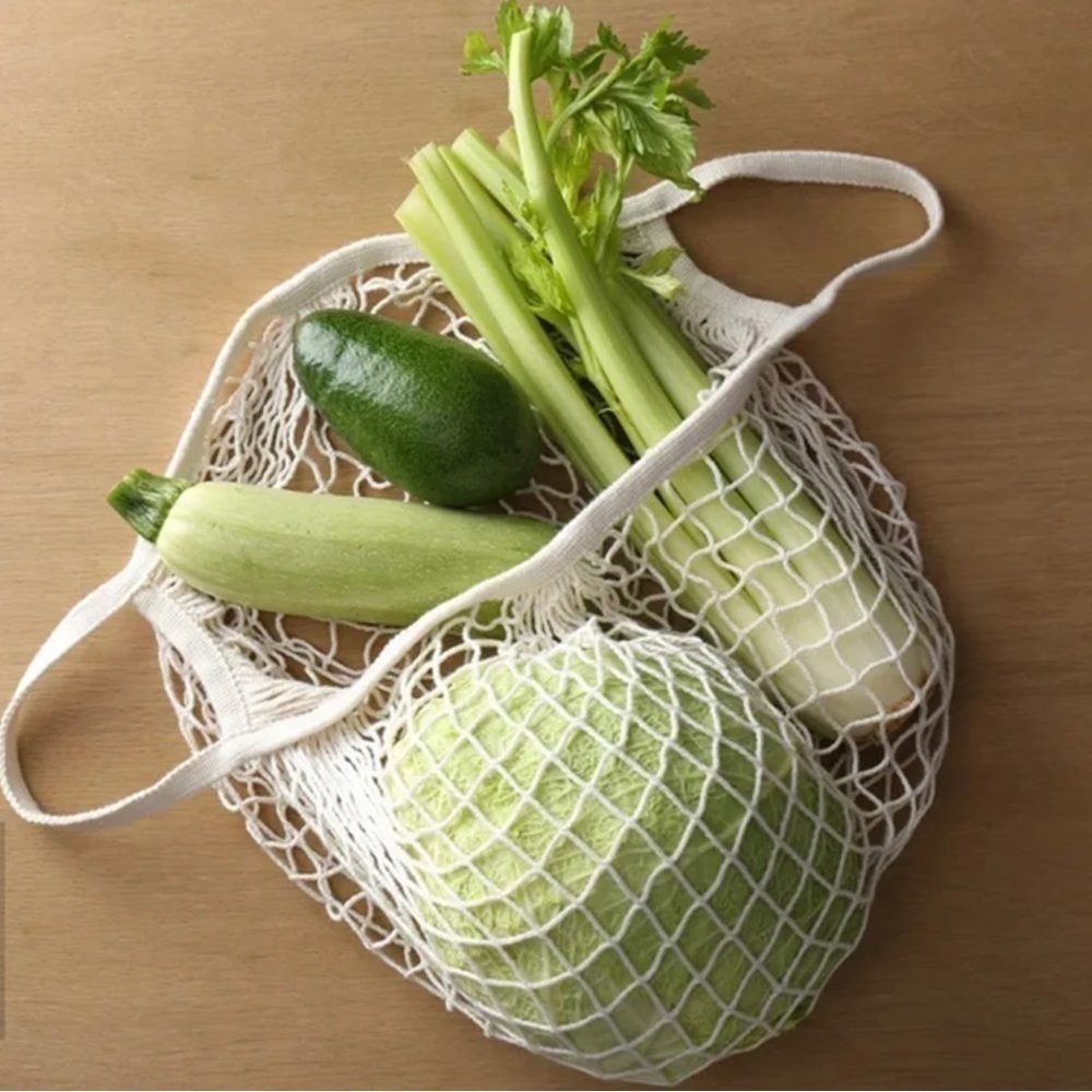 Organic MESH STRING ECO FRIENDLY CHEMICAL FREE ALL PURPOSE GROCERY SHOPPING BAG​ - Picture 6 of 7